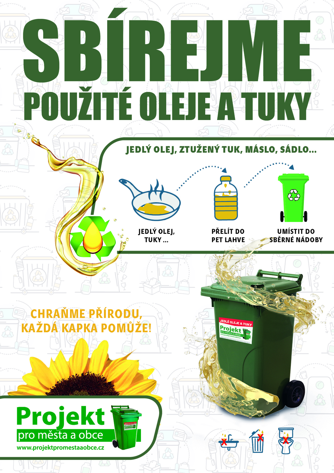 Sbírejme jedlé oleje a tuky